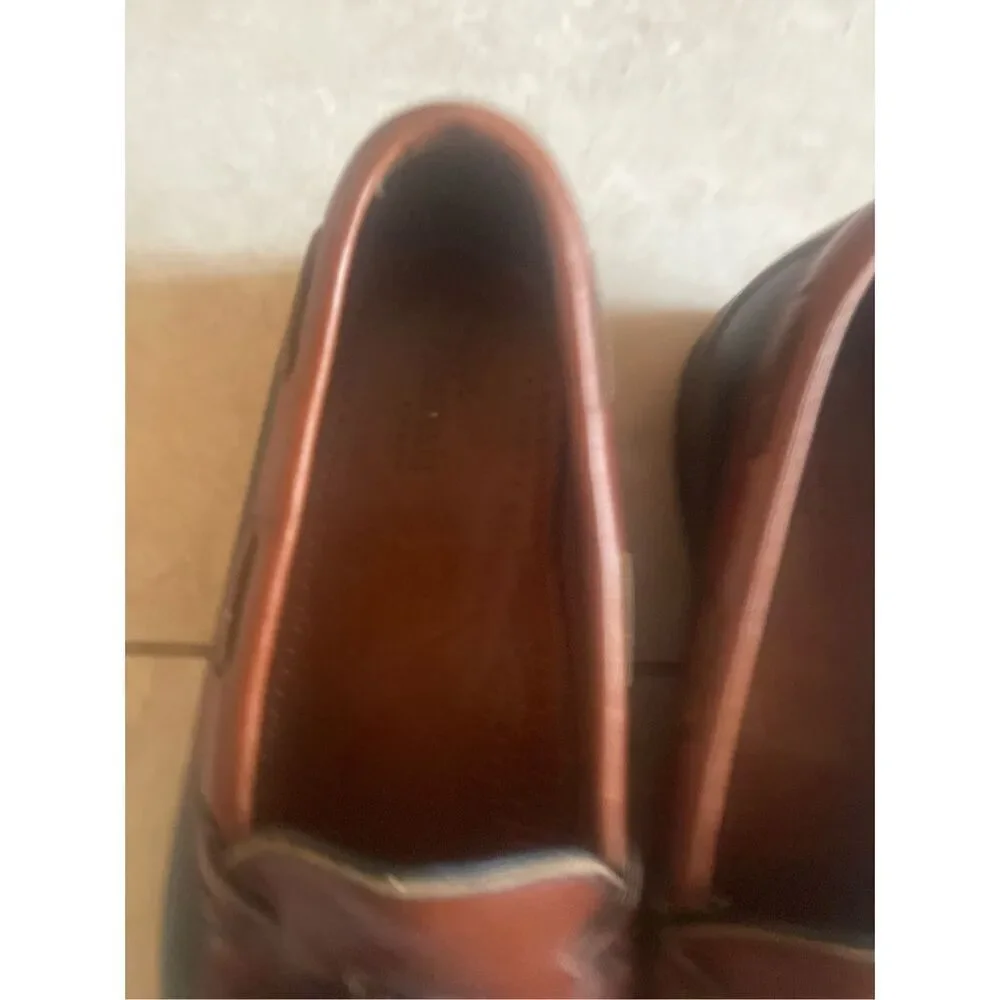 Men's Allen‎ Edmonds Nashua Tassel Loafers Size 8.5